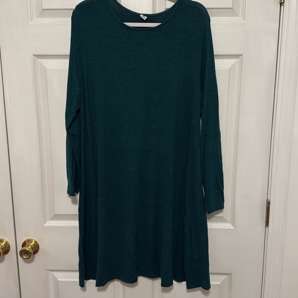 Dark green Old Navy t-shirt dress